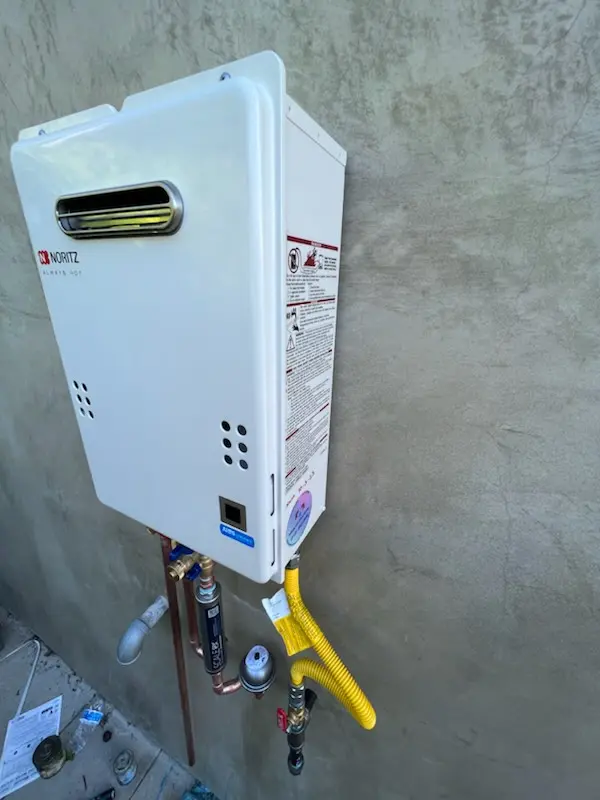 Tankless water heater installation for East Allen homes